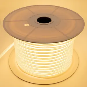 Flexible Cob Strip Light 110v 220v Ce Rohs 10m 50m 100m High Voltage Cob 110V 220V Cob Led Strip Light