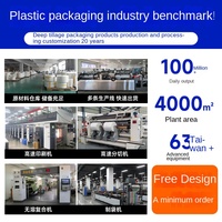 Sac en papier kraft auto-scellant avec fenêtre transparente en PET dépoli pour l'emballage de noix, de produits alimentaires et de thé, sac en plastique autoportant