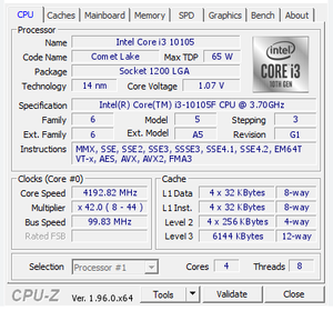 Nouvelle coreI3-10105 <span class=keywords><strong>cpu</strong></span> LGA <span class=keywords><strong>1200</strong></span> 10th <span class=keywords><strong>i3</strong></span> Gen 3.7GHZ 10 génération - Product Image 4