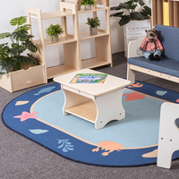 Juego de Mesa y Sillas para Niños de Guardería y Preescolar, Mesa Auxiliar para Sofá