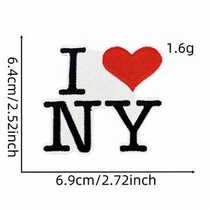 แพทช์ปักลายรีดติดผ้าสีดำแดง รูปกล้อง รถยนต์ เชอร์รี่ แมว ไอเลิฟมี แคท และดาว สำหรับตกแต่ง - Product Image 5