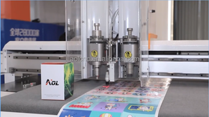Máquina de <span class=keywords><strong>Corte</strong></span> Digital para Cajas de Cartón de Embalaje de Regalo de Papel AOL, Cortadora CNC con Rendimiento Estable - Product Image 3