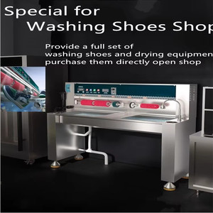 Machine industrielle automatique de lavage, désinfection et séchage de chaussures, équipement de nettoyage tout-en-un pour les hôtels et les blanchisseries. - Product Image 5