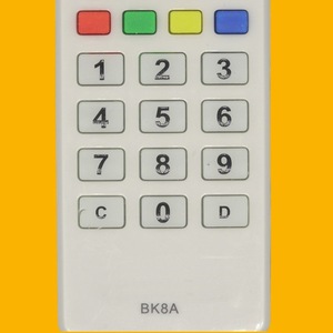 Télécommande à perles de cristal BK8A pour décodeur de télévision numérique Changhong C5800B, 18.8x4.8x2.8cm, Code fixe - Product Image 3