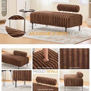 Canapé-lit modulaire en tissu moderne en forme de L, <span class=keywords><strong>trois</strong></span> <span class=keywords><strong>places</strong></span>, avec dossier capitonné, <span class=keywords><strong>pour</strong></span> salon et hôtel - Product Image 4