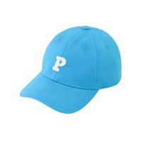 Gepersonaliseerde kinderpet met P-letter, baseballcap voor jongens en meisjes, effen kleur, sportief, handgestikte buitenlandse stijl, hiphop
