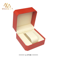 Boîte à montre individuelle de luxe moderne avec logo personnalisé Webest, boîte cadeau pour bijoux et montres, emballage pour montres