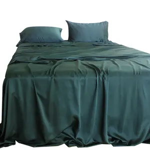 Wholesale Soft Duvet Cover Set 100% Washed Cotton Linen Bed Sheet Set