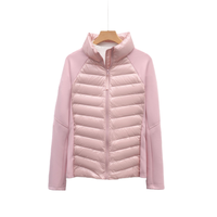 Veste bomber équestre en satin tricoté coupe-vent de haute qualité pour femmes, veste d'équitation chaude pour l'hiver, couleur et logo personnalisés