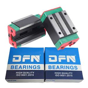 DFN品牌HGH HGW HGR 45 35 30 25 20 15 <span class=keywords><strong>CA</strong></span> CC直线导轨直线轴承滑块100至6000毫米 - Product Image 1