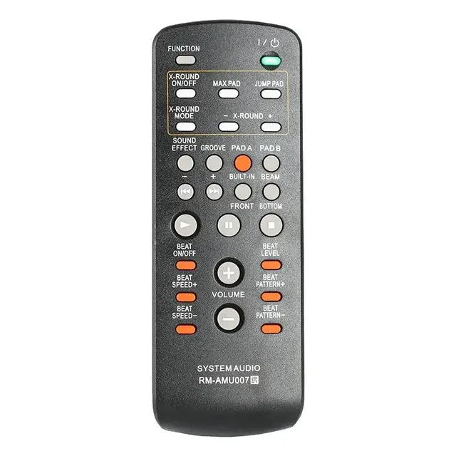 RM-AMU007 For Sony Mini Hi-Fi Component System Remote Control FST-ZUX9 LBT-ZUX9 LBT-ZUX10D HCD-ZUX9