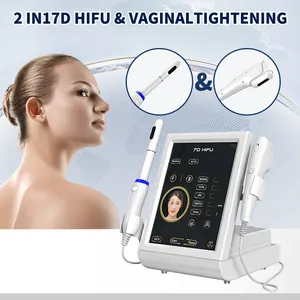 New Product Eye Care Skin Rejuvenation 7D Vagina 2 Handles Vaginal Tightening 2 In1 HF 7D Machine