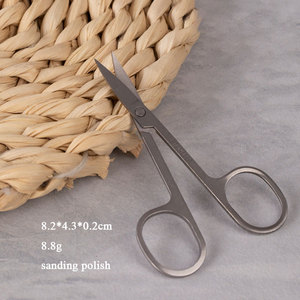 Di alta qualità argento smalto a specchio di bellezza cura del sopracciglio forbici trucco affilato per unghie cuticola in acciaio inox sopracciglia pinzette - Product Image 4