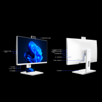 24/27 inch All-in-One pc Windows Intel Core i5 desktopcomputer met USB-poorten