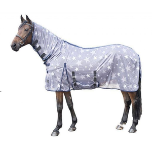 Le tapis anti-mouches en maille de polyester La construction légère et respirante garde les chevaux au frais et sans mouche tout l'été - Product Image 5