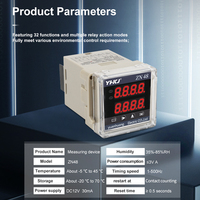 ZN48 relais temporisé Intelligent AC220V compteur de relais temporisé numérique compteur de fréquence de vitesse rotative multifonction