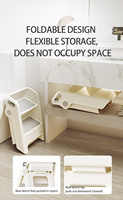 2025 mise à niveau pliable bébé lavage escalier repose-pieds bébé lavage Table pas à pas rehaussement tabouret en plastique enfant en bas âge escabeau
