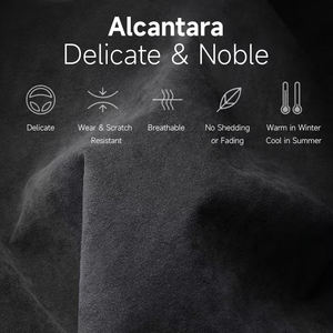 Colle importée avancée auto-adhésif Eco Suede Wrap Fabric Auto Car Wrap Film intérieur - Product Image 2