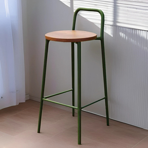 <span class=keywords><strong>Tabouret</strong></span> <span class=keywords><strong>de</strong></span> <span class=keywords><strong>bar</strong></span> <span class=keywords><strong>de</strong></span> luxe <span class=keywords><strong>scandinave</strong></span> - Chaise haute tendance avec dossier pour la maison <span class=keywords><strong>et</strong></span> le café - Product Image 1