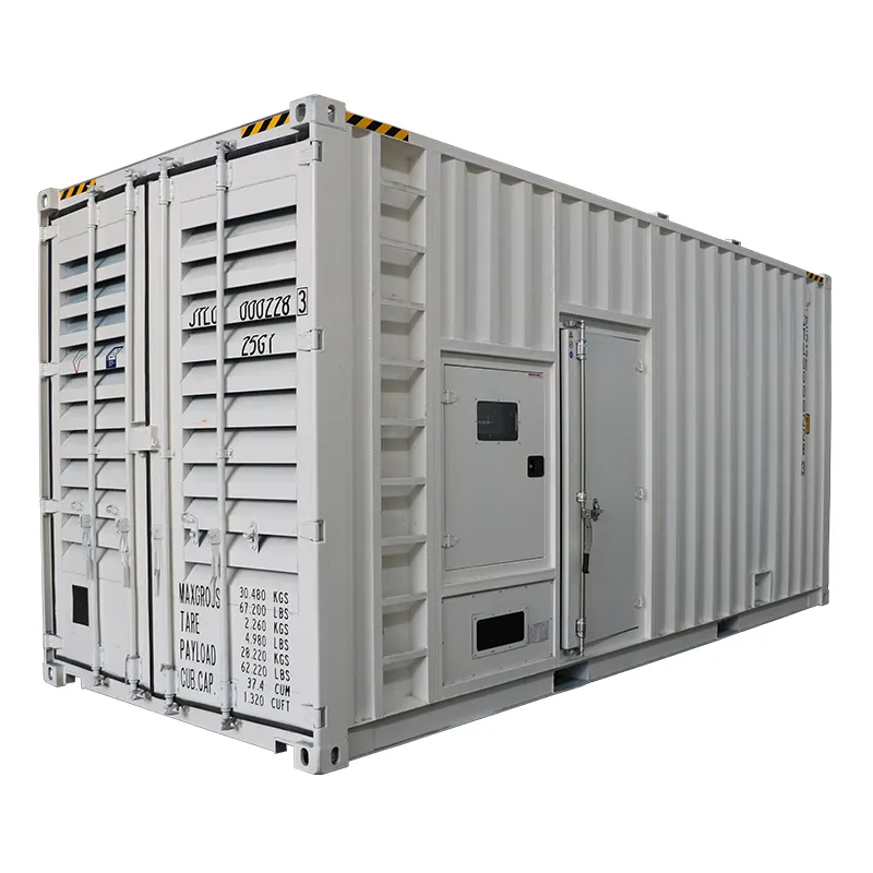 Containerisierter schalldichter 1250-kVA Perkins geräuscharmer Dreiphasen-Dieselgenerator