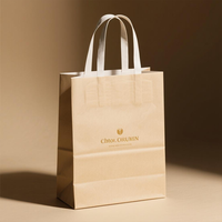 Luxus-Kunst papiertüten für Hochzeits geschenk verpackungen mit Ihrem eigenen Logo für den Einzelhandel Shopping Gold Stamp ing Spot UV