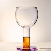 Verres à vin rouge et flûtes à champagne soufflés à la main, personnalisés en gros pour mariage