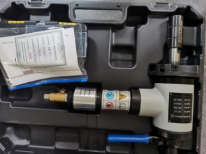 Máquina Biseladora de Tubos Neumática ISP-120 para Tubos de Diámetro Interior de 40-114 mm con Palanca de Alimentación - Product Image 5