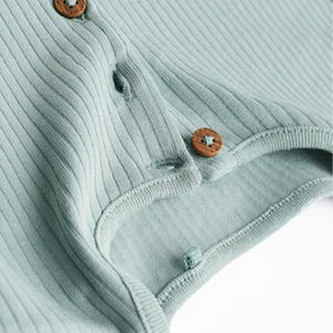 Nouveauté Printemps Été Combinaison bébé en coton biologique Combinaison bébé unisexe - Product Image 5