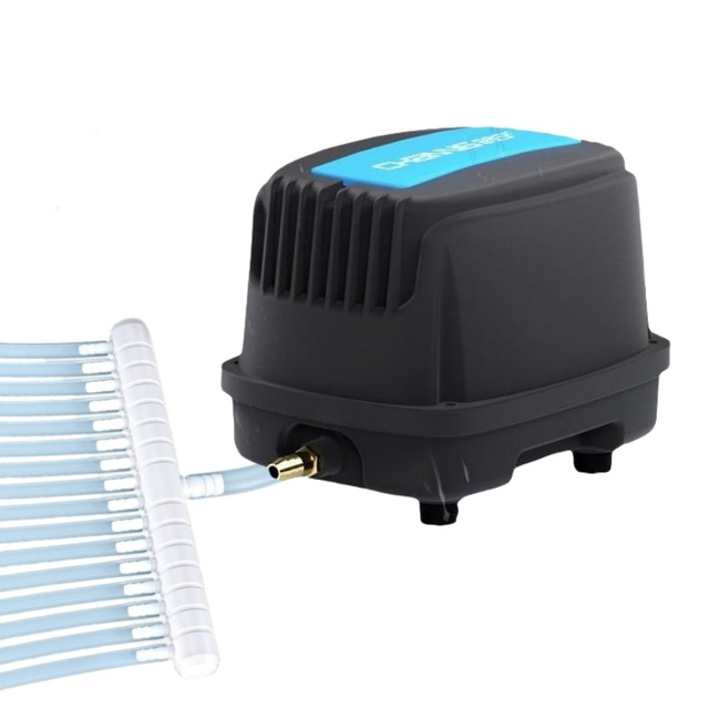 60W Powerful Fish Tank Oxygen Pump Aquarium Accessories Aquarium Air Pump for Koi Pond