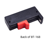 Testeur de batterie numérique BT-168/BT-168D pour AA, AAA, 9V, mini batterie cellulaire