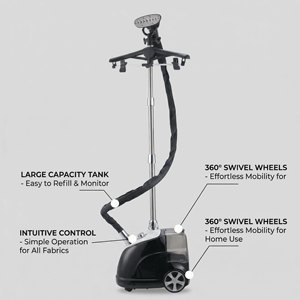 Défroisseur vertical professionnel robuste pour blanchisserie et hôtel - Product Image 1