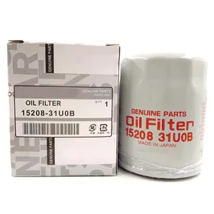 Holesale-filtro de aceite a precio de fábrica, piezas de coche personalizado, 15208-31u00 15208-31u0b issan 370 coucoupe (z34)