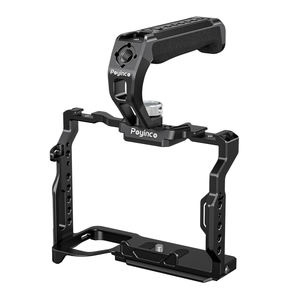 Kit de jaula de cámara para cámara <span class=keywords><strong>Sony</strong></span> <span class=keywords><strong>A7R</strong></span> V/A7 IV, plataforma de cámara de aleación de aluminio con empuñadura superior y Zapata fría - Product Image 2