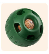 Lüks Modern interaktif yavaş besleyici tedavi dağıtım köpek çiğnemek oyuncak Pet hareket eğitimi için sürdürülebilir kauçuk silikon top - Product Image 2