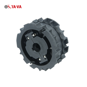 Pignon de chaîne de convoyeur en plastique fendu moulé, roue de pignon d'entraînement - Product Image 1