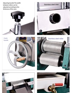 Manual <b>Juice</b> <b>Extractor</b> Machine Commercial Stainless Steel Ginger Press Juicer - Product Image 3