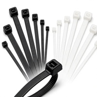 Attaches zippées RUNBO en nylon PA6 9*1000 mm, sangles durables pour la gestion des faisceaux de câbles, la fixation robuste et les projets de câblage industriel.