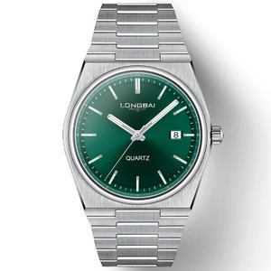 Reloj de Pulsera de Acero Inoxidable Personalizado OEM, Reloj de Lujo para Hombre, Resistente al Agua, con Logotipo Personalizado - Product Image 1