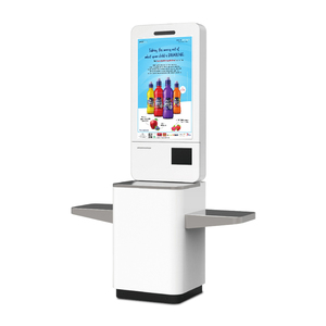 Nhà hàng siêu thị RFID tự thanh toán thiết bị đầu cuối điện tử thông minh kỹ thuật số kiểm tra <span class=keywords><strong>kiosk</strong></span> tự thanh toán Máy <span class=keywords><strong>kiosk</strong></span> cho cửa hàng - Product Image 1