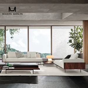 Light Luxury Brasilia Collection Sofa Concise Design Sofa Set Living Room Furniture Italian Glamour Modern Sectional Sofa