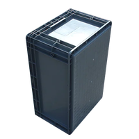 NEXARA Caisses rectangulaires en plastique empilables PP 600-230 Caisses logistiques solides et durables en différentes tailles et différents scénarios