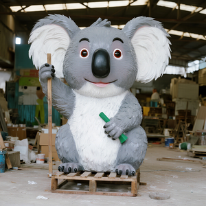 アニマトロニクスコアラ動物モデル屋内/屋外用子供用プレイルームアドベンチャーパークスクール - Product Image 2