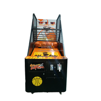Machine de jeu d'arcade de tir de tempête équipement de simulation de basket-ball de rue système de basket-ball à pièces