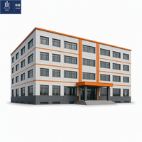Bâtiment en structure d'acier résistant aux séismes, couleur personnalisée, entrepôt préfabriqué à ossature portique, fournisseur d'usine de Chongqing