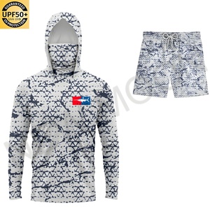 Vêtements de pêche personnalisés pour hommes, chemise d'extérieur UPF 50+ protection UV, respirante, légère, uniforme, séchage rapide, sweat à capuche de pêche - Product Image 4