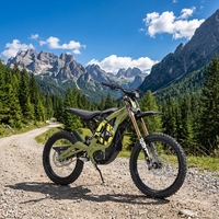 Moto tout-terrain électrique Surron Light Bee Style 72v, 10KW, vitesse rapide 61-80 km/h, couple élevé, pour adultes
