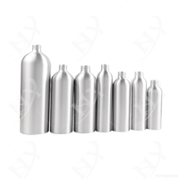 Flacon cosmétique en aluminium rechargeable avec bouchon à vis et sérigraphie – 30ml, 50ml, 100ml, 120ml, 150ml, 200ml, 250ml, 300ml, 500ml