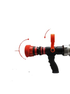 Buse de pulvérisation d'eau de secours d'incendie en alliage d'aluminium flexible réglable XHFM - Capacité de pression de 16 bars - Product Image 6