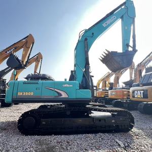Çalışmaya Hazır Kullanılmış Kobelco 350 Ekskavatör CE Onaylı Düşük Saatli İndirimli Fiyat - Product Image 4