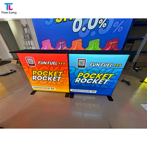 TianLang Exposición Cabina Caja de luz Contador Mesa promocional portátil Seg Tela Caja de luz Contador - Product Image 5